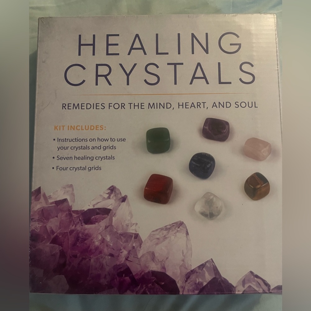 Healing crystals set
